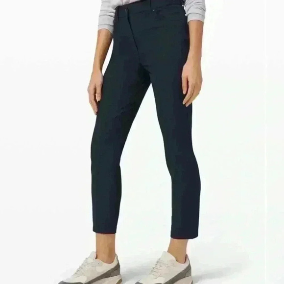 Lululemon City Sleek 5 Pocket 7/8 Pant True Navy Size 4 - Picture 1 of 5